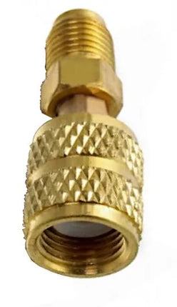 Wigam - Raccordo Girevole 5/16" Maschio (Gas R410) - 1/4" Femmina (Gas R407/22) Per Condizionamento