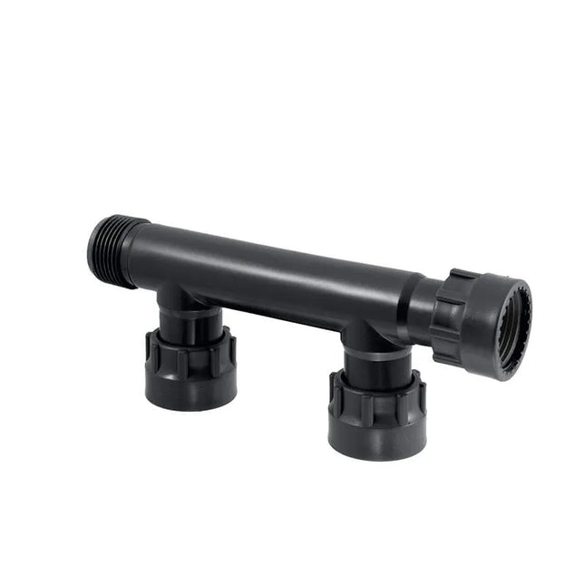 Ipierre - Rampa Collettore 1" Femmina A 2 Vie Per Elettrovalvole