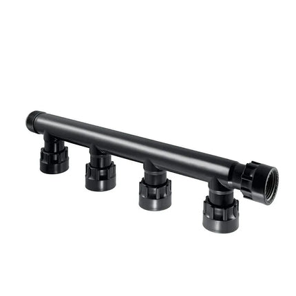 Ipierre - Rampa Collettore 1" Femmina A 4 Vie Per Elettrovalvole