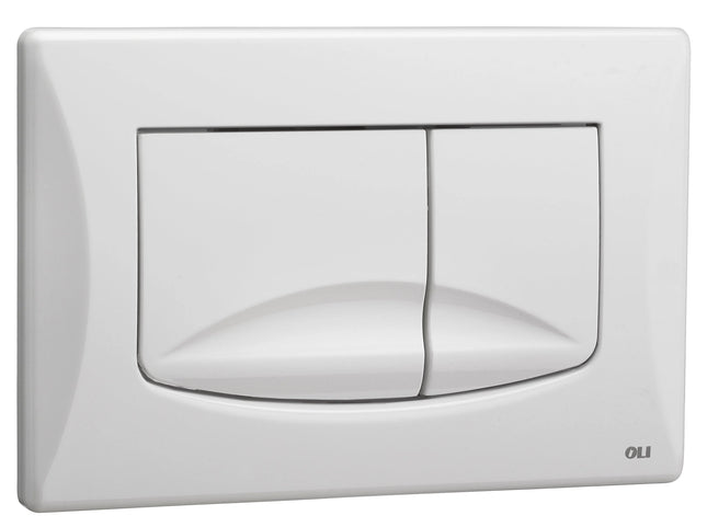 Oli - Placca Bianca Per Cassetta Oli74 - Modello: River Dual