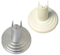 Rosetta Prolungata Per Radiatore In Plastica - Colore: Cromo