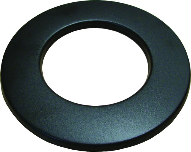 Ati - Rosone Coprimuro Ø100 In Lamiera Nera