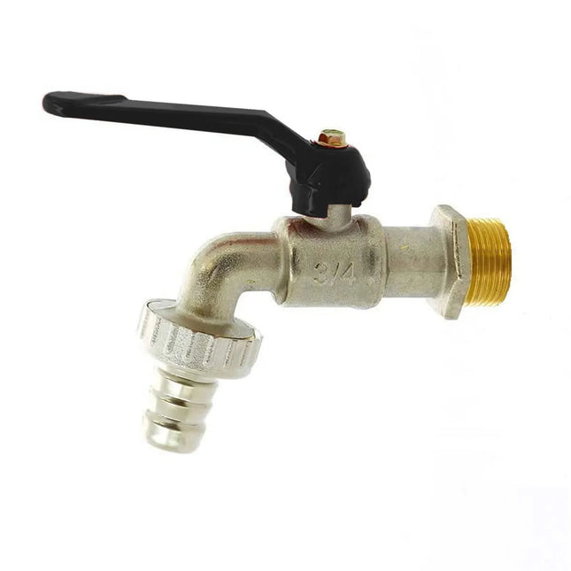 Rubinetto A Sfera 1" Con Portagomma E Leva