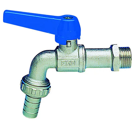 Rubinetto Eko A Sfera 3/8" Con Portagomma E Leva