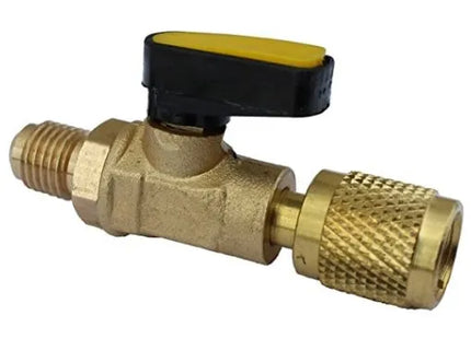 Wigam - Rubinetto 5/16" Sx Femmina - 5/16" Maschio (Gas R410) Per Condizionamento