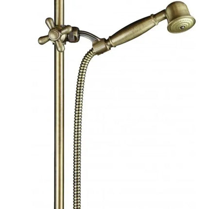 Saliscendi Antico Asta Tonda - Colore: Bronzato