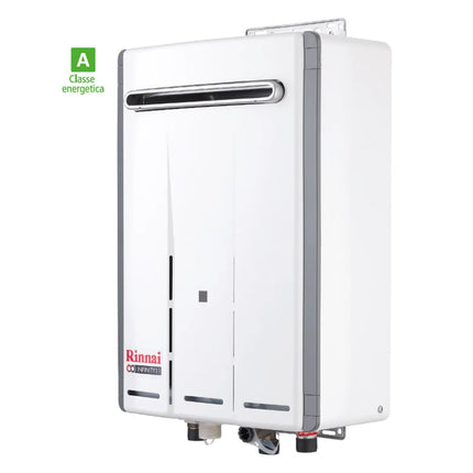 Rinnai - Infinity Scaldabagno Istantaneo A Gas 17 Litri A Camera Aperta Per Esterno A Tiraggio Forzato Metano
