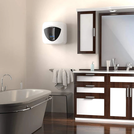 Ariston - Andris Lux Eco 10/5 Eu Scaldabagno Elettrico Sopralavello Da 10 Litri [Classe A] - Garanzia 5 Anni