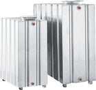 Cordivari - Serbatoio parallelepipedo in acciaio inox AISI 304 da 500 litri per acqua
