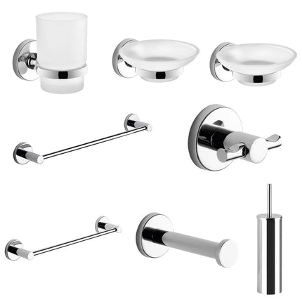 Gedy - Set Accessori Bagno Felce In Ottone