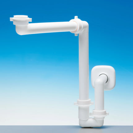 Lira - Sifone salvaspazio da 1" 1/4 Ø32/40 per lavabo - Articolo: A.1115.01