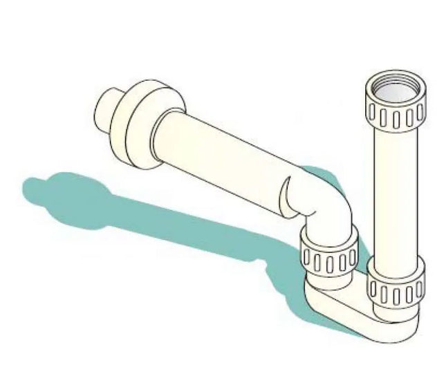 Sifone Centrico Polipropilene Per Bidet Ø40X1.1/4"