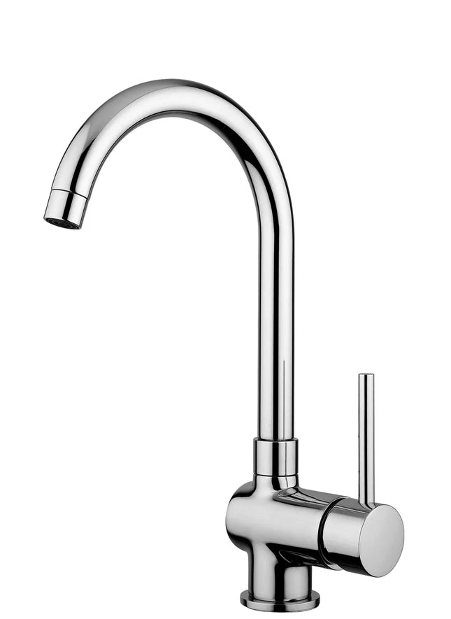 Paffoni - Miscelatore Lavello Cromato Canna Ombrello - Serie: Stick