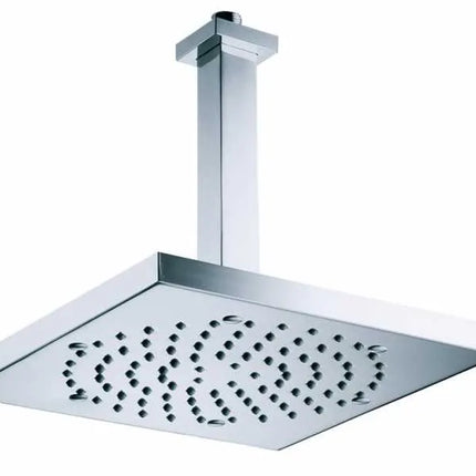 Bossini - Soffione Cube Con Braccio Verticale 260X260 Mm