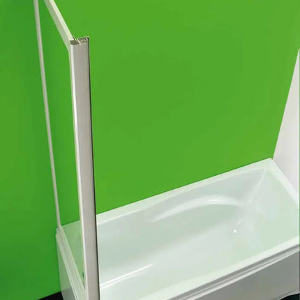 Forte - Parete Fissa 70-67 Per Box Maestro Vasca (Lato Con Magnete) - Vetro In Acrilico Opaco - Serie Skipper - Articolo: Bs310