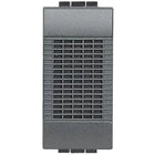 Bticino - Suoneria Bronzo 230V Antracite - Serie: Living International