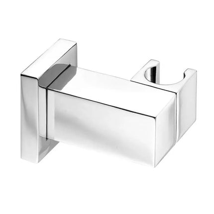 Bossini - Supporto Doccia Quadro Orientabile Con Rosone In Ottone Cromato