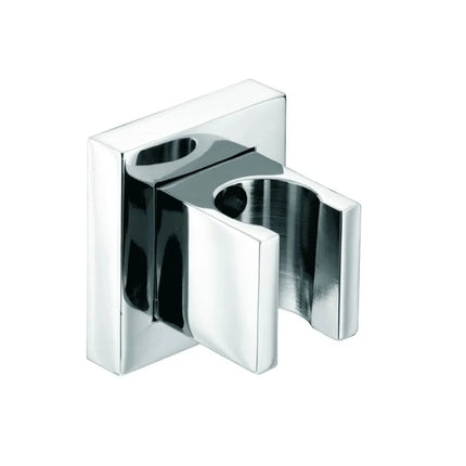 Bossini - Supporto Doccia Quadro Fisso Con Rosone In Ottone Cromato