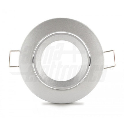 Supporto/porta lampada led ø83mm con ghiera orientabile - attacco non incluso - adatto per uso interno