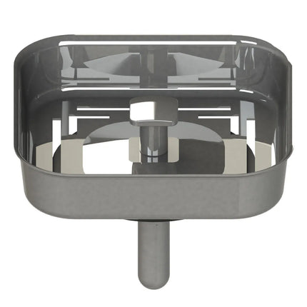 Tappo Cestello Quadrato Cromato - Dc1158-M