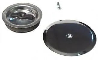 Tappo Ø100 In Metallo Completo Di Vite E Piattella