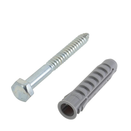 Fischer - Tassello In Nylon Sx 14X70 Con Vite A Testa Esagonale