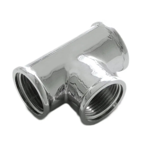 Tee 1/2" Ottone Cromato