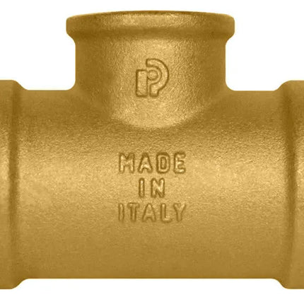 Tee Ridotta 3/4" - 1/2" - 3/4" Ottone Giallo