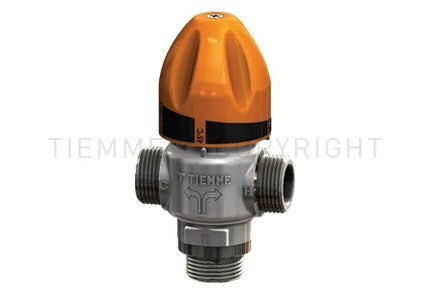 Tiemme - Miscelatore Termostatico 3/4" Maschio 30-55°C Per Impianti Solari Termici