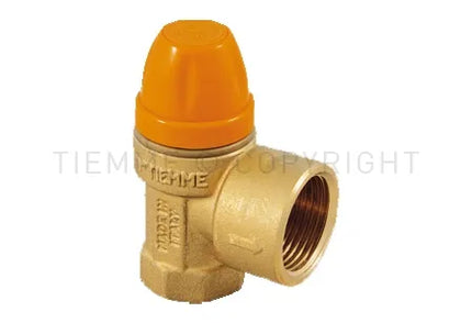 Tiemme - Valvola Di Sicurezza 6 Bar Per Impianti Solari Termici