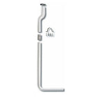 Pucciplast - Tubo A Mezza Altezza In Due Pezzi Con Manicotto - 78 X 25 Cm Ø50-32 Mm
