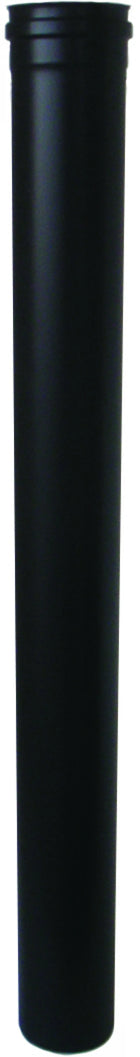 Ati - Tubo Inox Nero Ø100 Inox 316L - 50 Cm