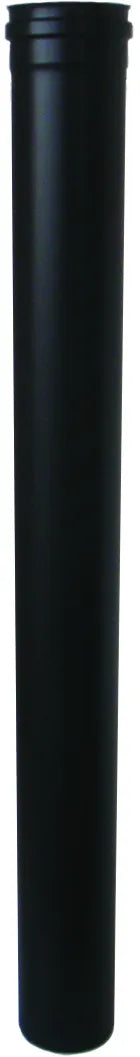 Ati - Tubo Inox Nero Ø120 Inox 316L - 100 Cm