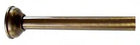 Tubo Vaso Ø30 Con Rosone - Colore: Bronzato