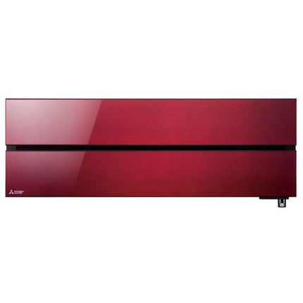 Mitsubishi Electric - Unità interna 12.000 condizionatore inverter MSZ-LN gas R32 - Modello: Kirigamine - Colore: Rosso Rubino (N.B. Solo unità interna)