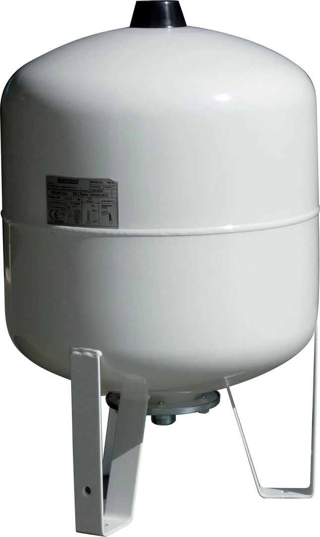 Cordivari - Vaso Espansione Da 80 Litri A Membrana Intercambiabile Verniciato Bianco