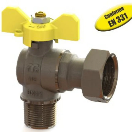Valvola A Sfera A Squadro Con Girello