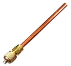 Wigam - Valvola Con Tubo Rame 6 Mm - Lunghezza 10 Cm Per Condizionamento