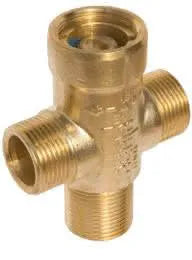 Valvola Termostatica Deviatrice A 3 Vie 45° Per Solare