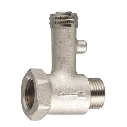 Porta&Bini - Valvola Di Sicurezza Scaldabagno Per Alta Pressione Da 1/2” Maschio/Femmina