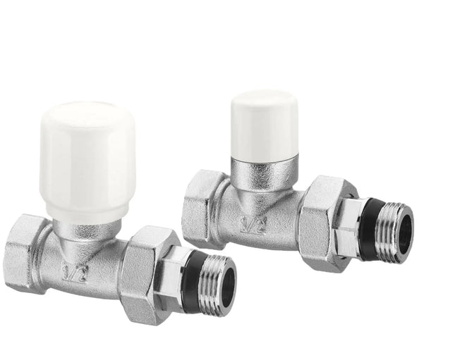 Arteclima - Valvola manuale + detentore da 3/8" attacchi dritti per tubi in ferro