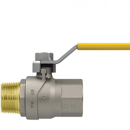Valvola Gas Dritta A Leva Mf3/4"
