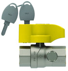 Valvola Gas Dritta Con Presa Di Pressione E Chiave Femmina E Femmina