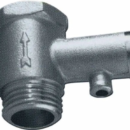 Valvola Di Sicurezza Normale Per Scaldabagno Da 1/2" Maschio/Femmina