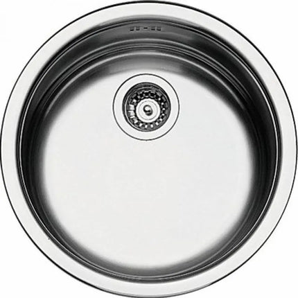 Lavello cucina in acciaio inox vasca tonda Ø43