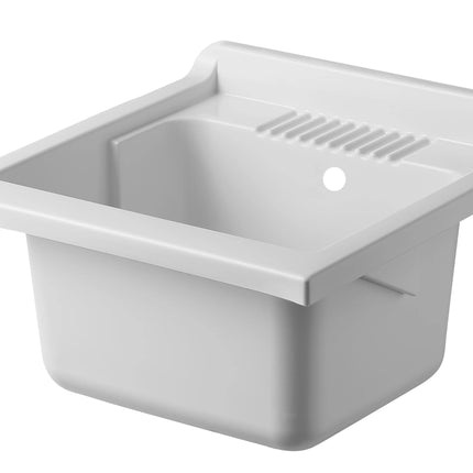 Cr - Vasca Di Ricambio Per Lavatoio Da Cm 50X50 In Resina