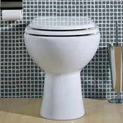 Azzurra - Vaso Scarico A Pavimento Porcellana Bianco - Serie: Diana (Senza Coprivaso)