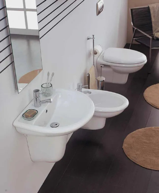 Azzurra - Bidet Monoforo Porcellana Bianco - Serie: Elios