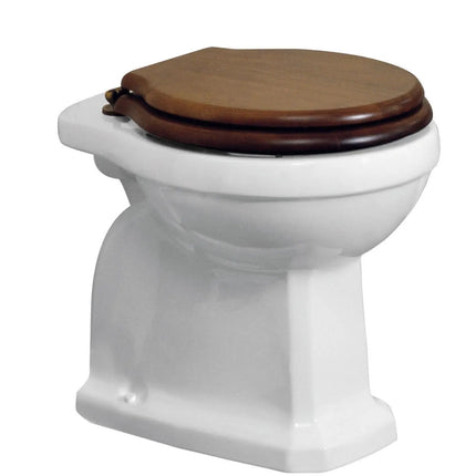 Azzurra - Vaso Filo Parete Porcellana Bianco - Serie: Giunone (Senza Coprivaso)