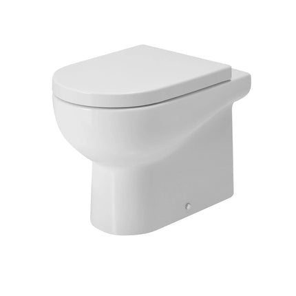 Azzurra - Vaso Filo Parete Porcellana Bianco - Serie: Nuvola (Senza Coprivaso)